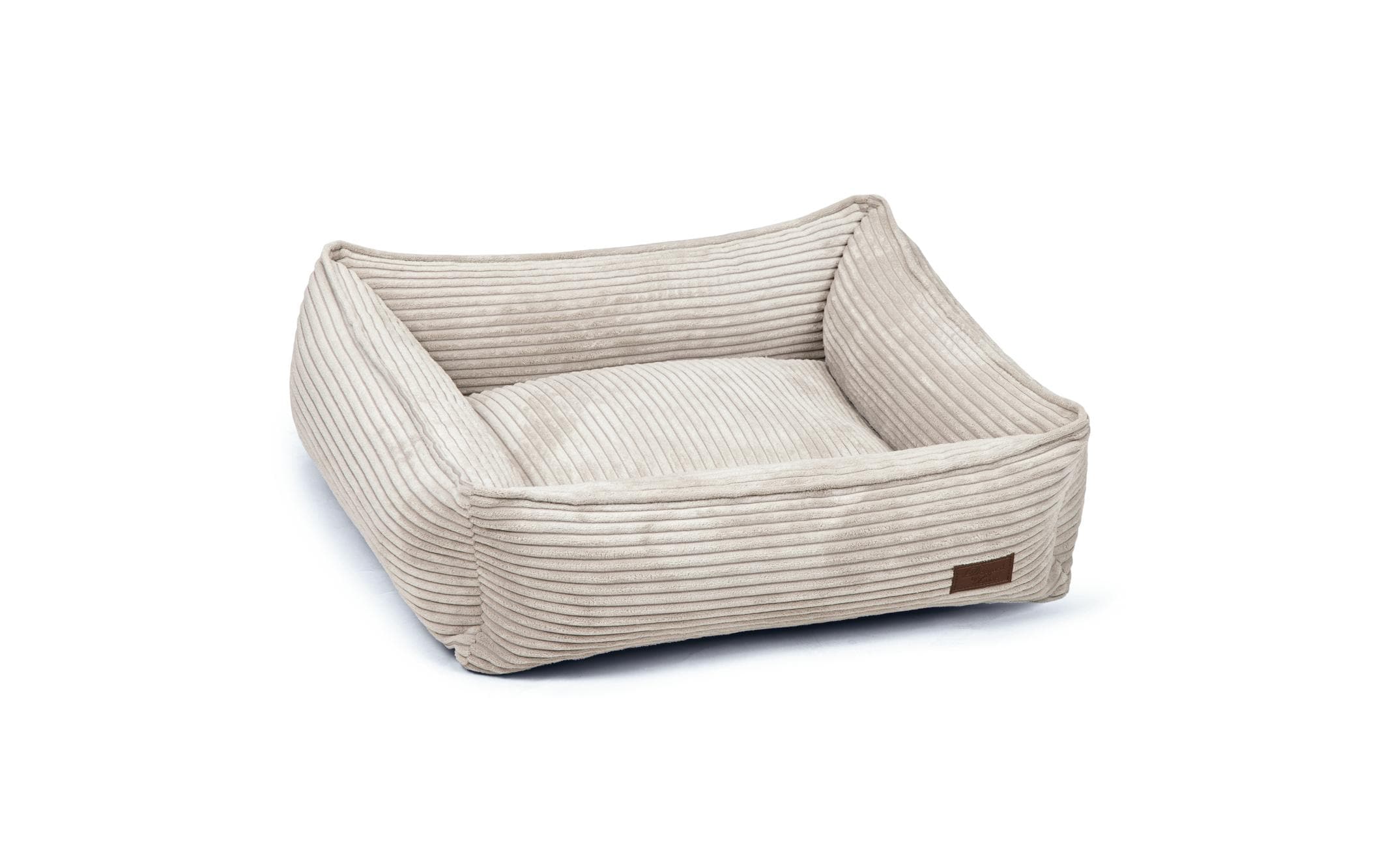 Designed by Lotte Hunde-Bett Ribbed Hellgrau 65x60x20cm Designed by Lotte Hunde-Bett Ribbed Hellgrau 65x60x20cm