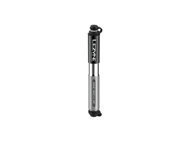 Lezyne Handpumpe Grip Drive HP – S Silver Lezyne Handpumpe Grip Drive HP – S Silver