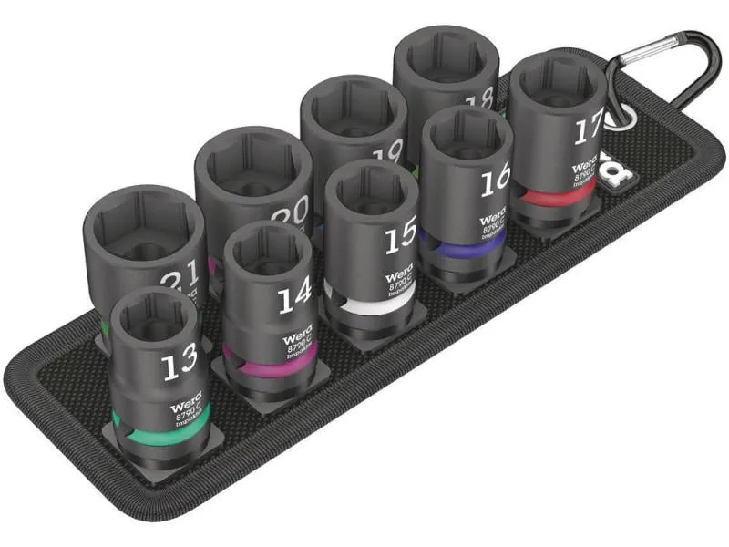 Wera Stecknuss Satz Belt C Impaktor 1, 1/2 10-teilig