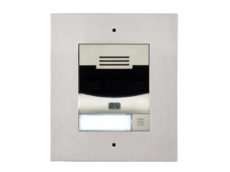 2N IP Türstation IP Solo mit HD Kamera, Wandeinbau, silber 2N IP Türstation IP Solo mit HD Kamera, Wandeinbau, silber