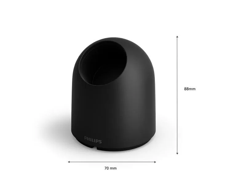 Philips Hue Secure Standfuss, Schwarz