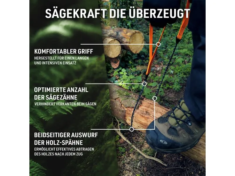 Quick Aid Handkettensäge mit 11 Sägezähne 12.5 cm