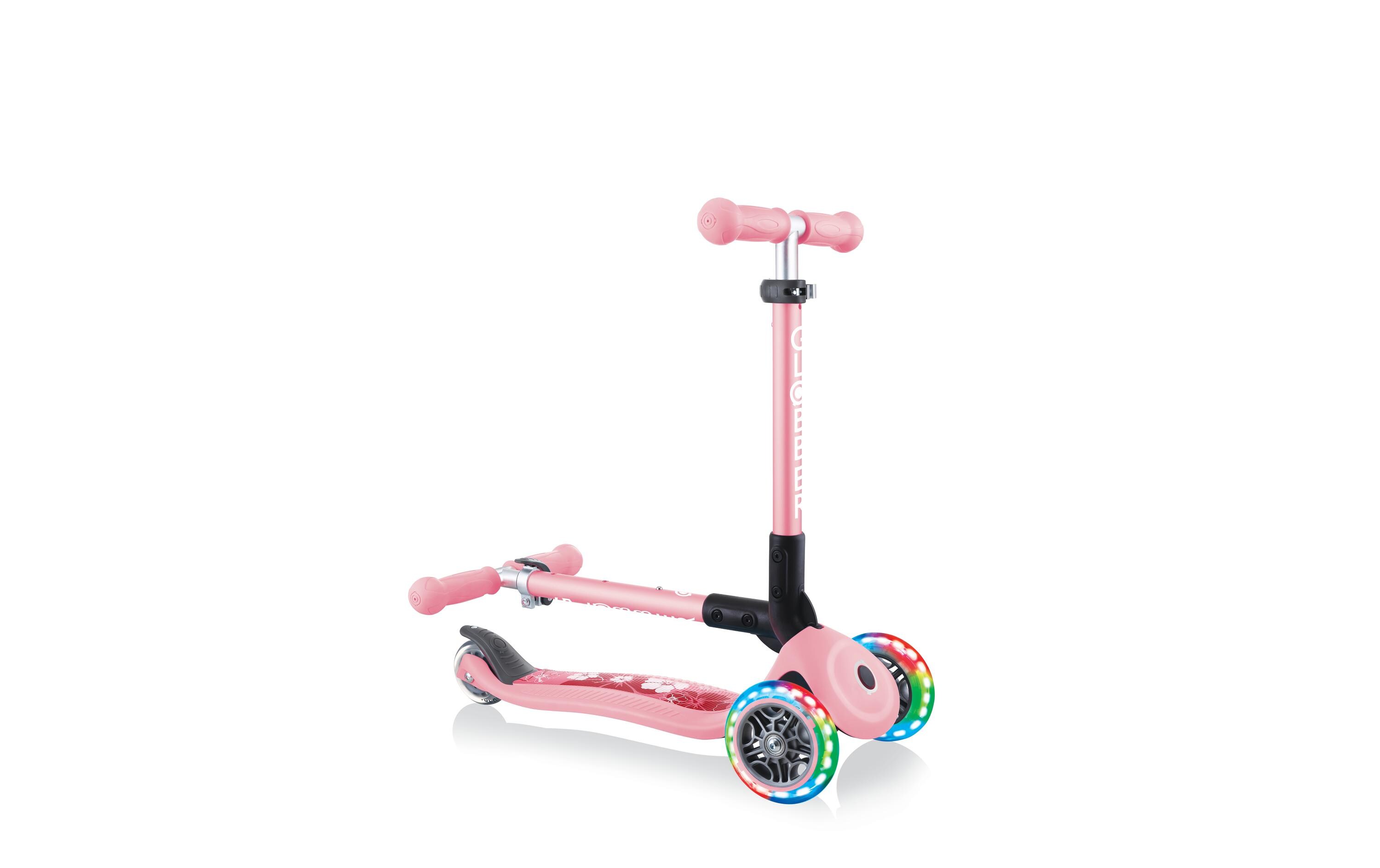 GLOBBER Scooter Junior Foldable Fantasy Light Pink GLOBBER Scooter Junior Foldable Fantasy Light Pink