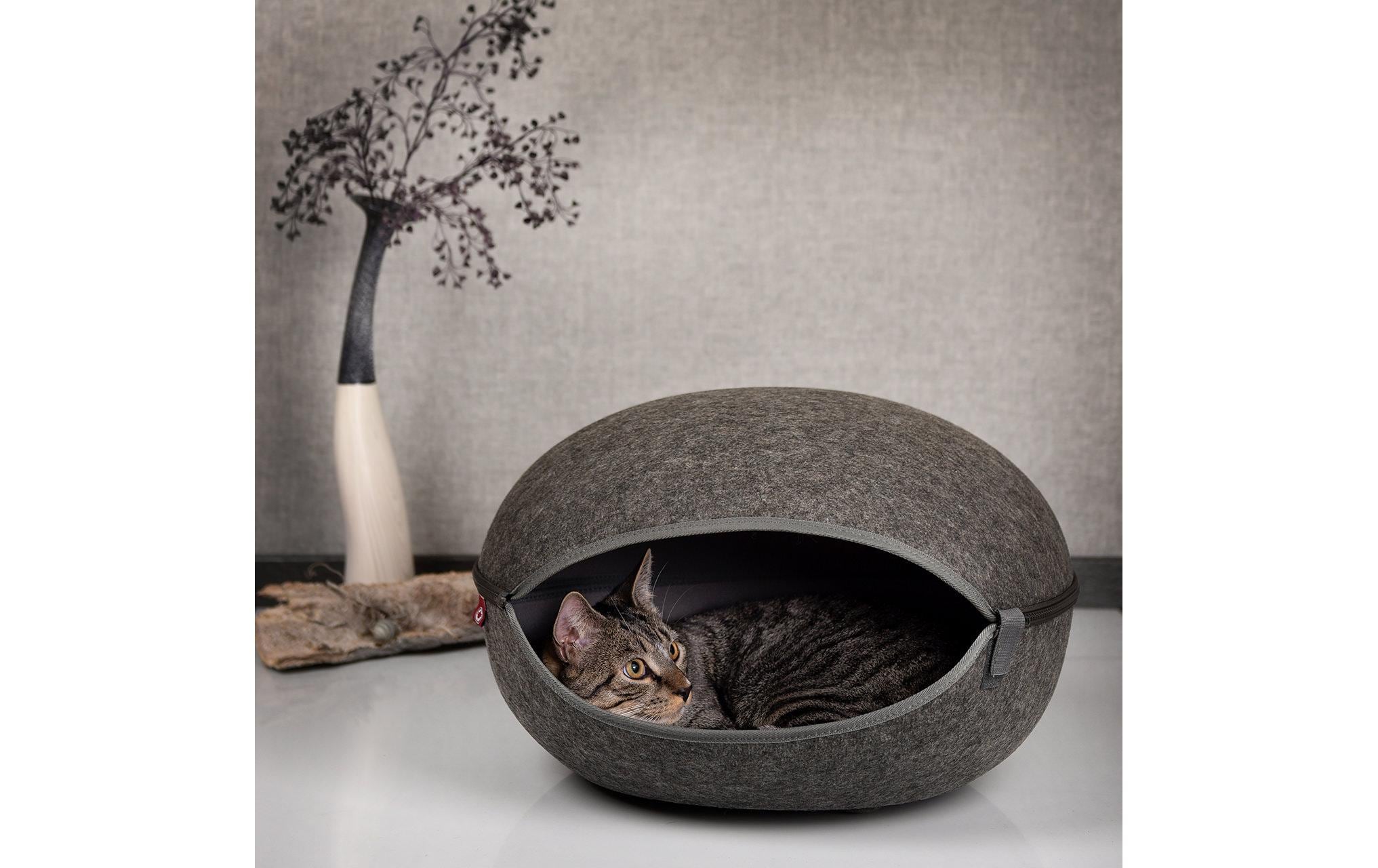 CanadianCat Kuschelhöhle Katzennest, Uni-Anthrazit