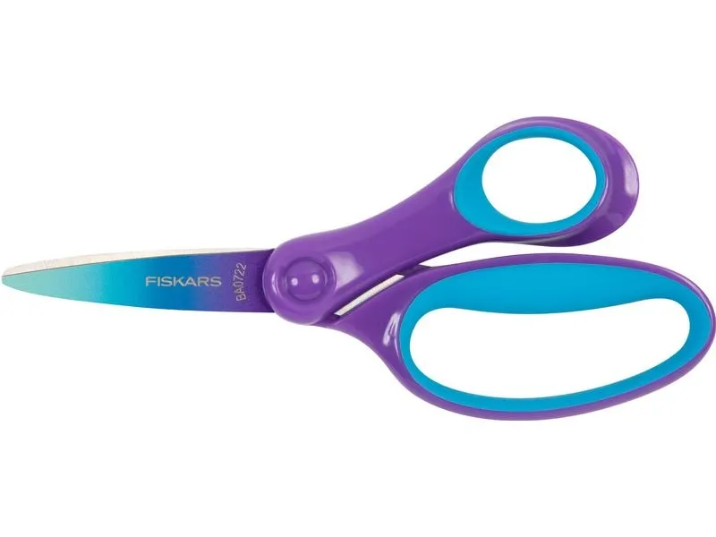 Fiskars Kinderschere Ombre 15 cm, Edelstahl, Rechtshänder