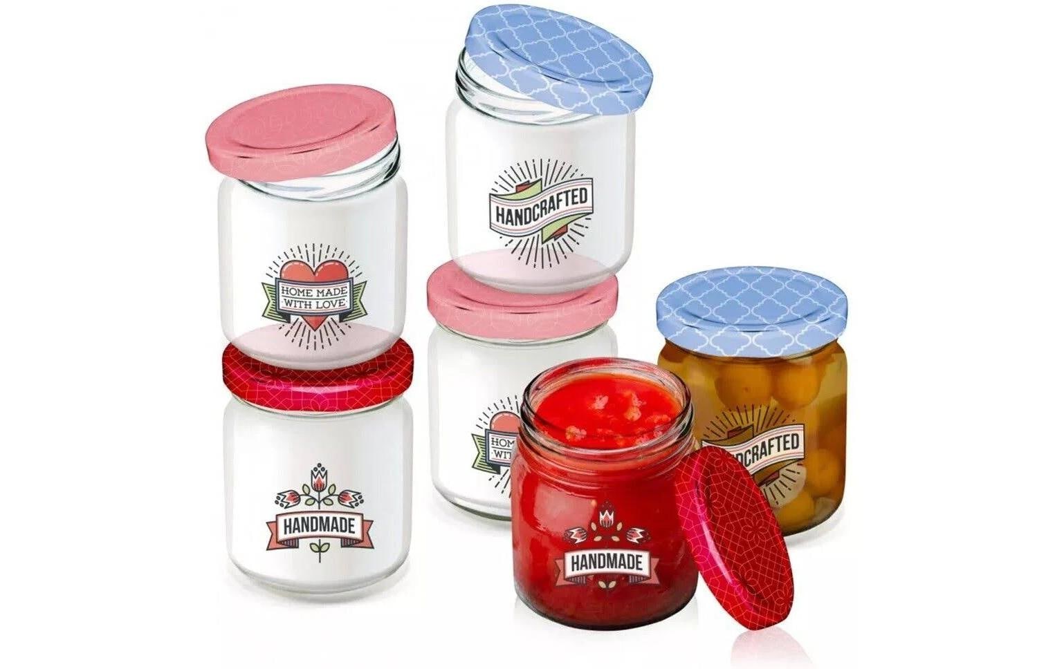 ALPINA Schraubgläser 200 ml, 6 Stück