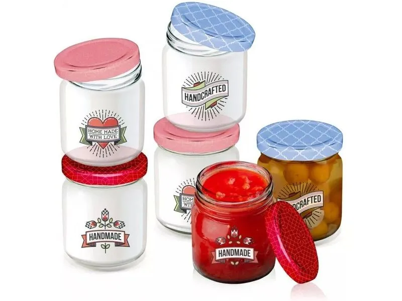 ALPINA Schraubgläser 200 ml, 6 Stück ALPINA Schraubgläser 200 ml, 6 Stück