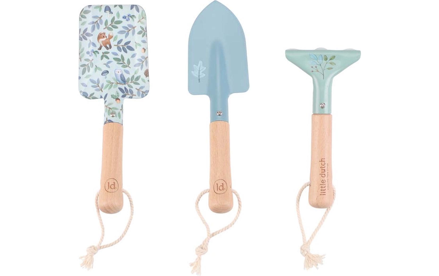 Little Dutch Gartengeräte-Set – Forest Friends FSC 3 Teile