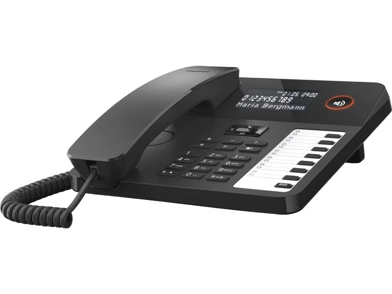 Gigaset Tischtelefon DESK 600 Schwarz