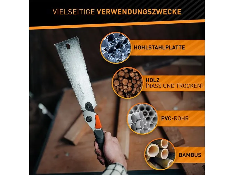 Hardtwerk Sägeblatt für Japansäge Hanzo 240 mm