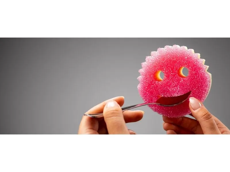 Scrub Daddy Scrub Mommy Original Putzschwamm 1 Stück, Pink Scrub Daddy Scrub Mommy Original Putzschwamm 1 Stück, Pink