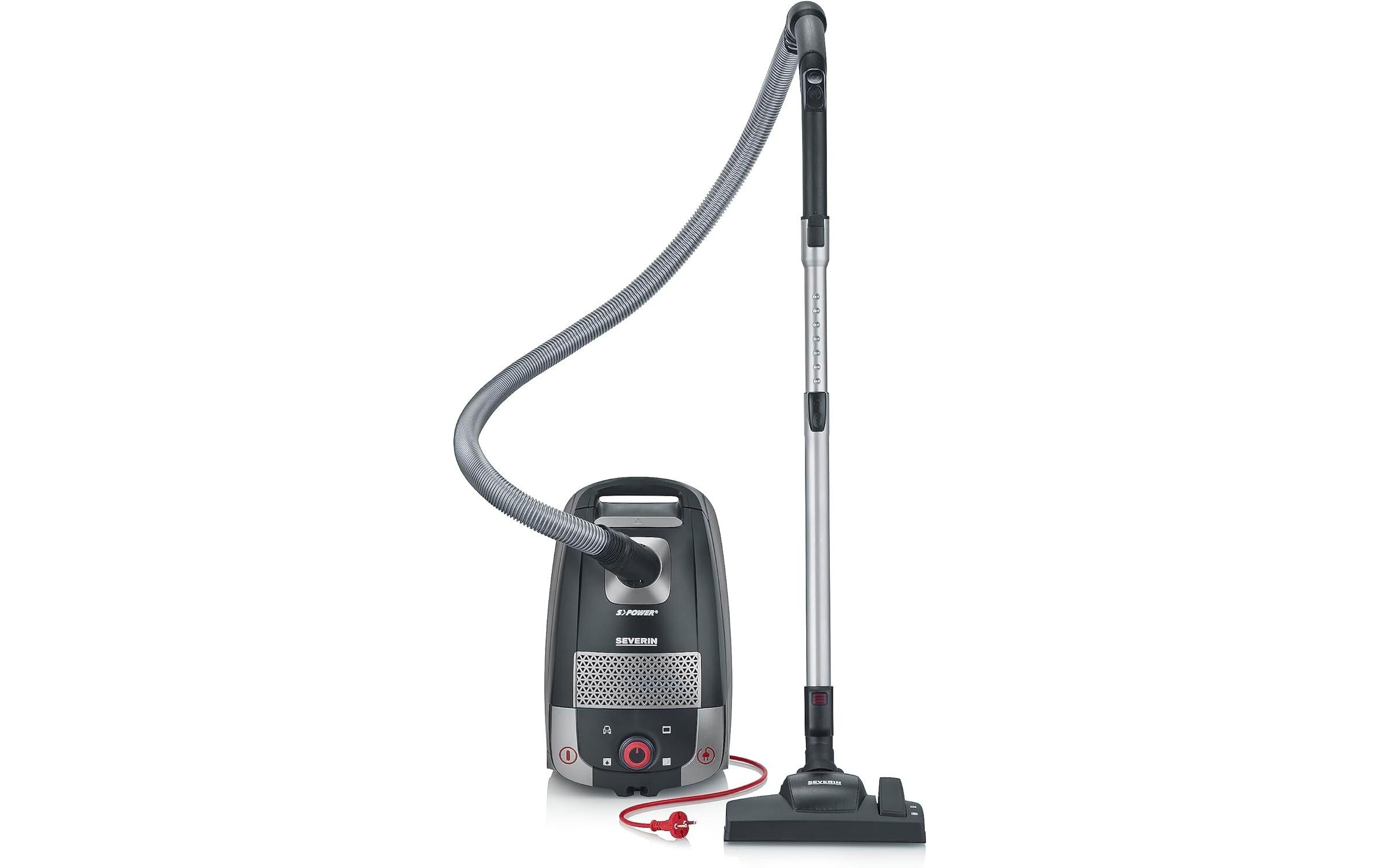 Severin Bodenstaubsauger Home & Car BC 7052 Grau/Schwarz