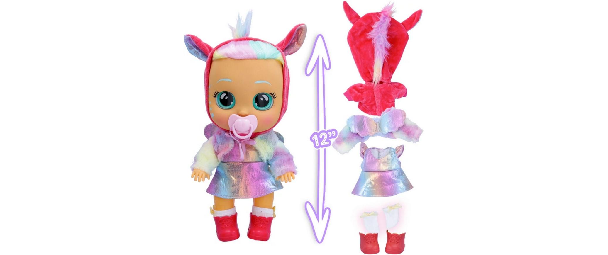 IMC Toys Puppe Cry Babies Dressy Fantasy Hannah 30 cm