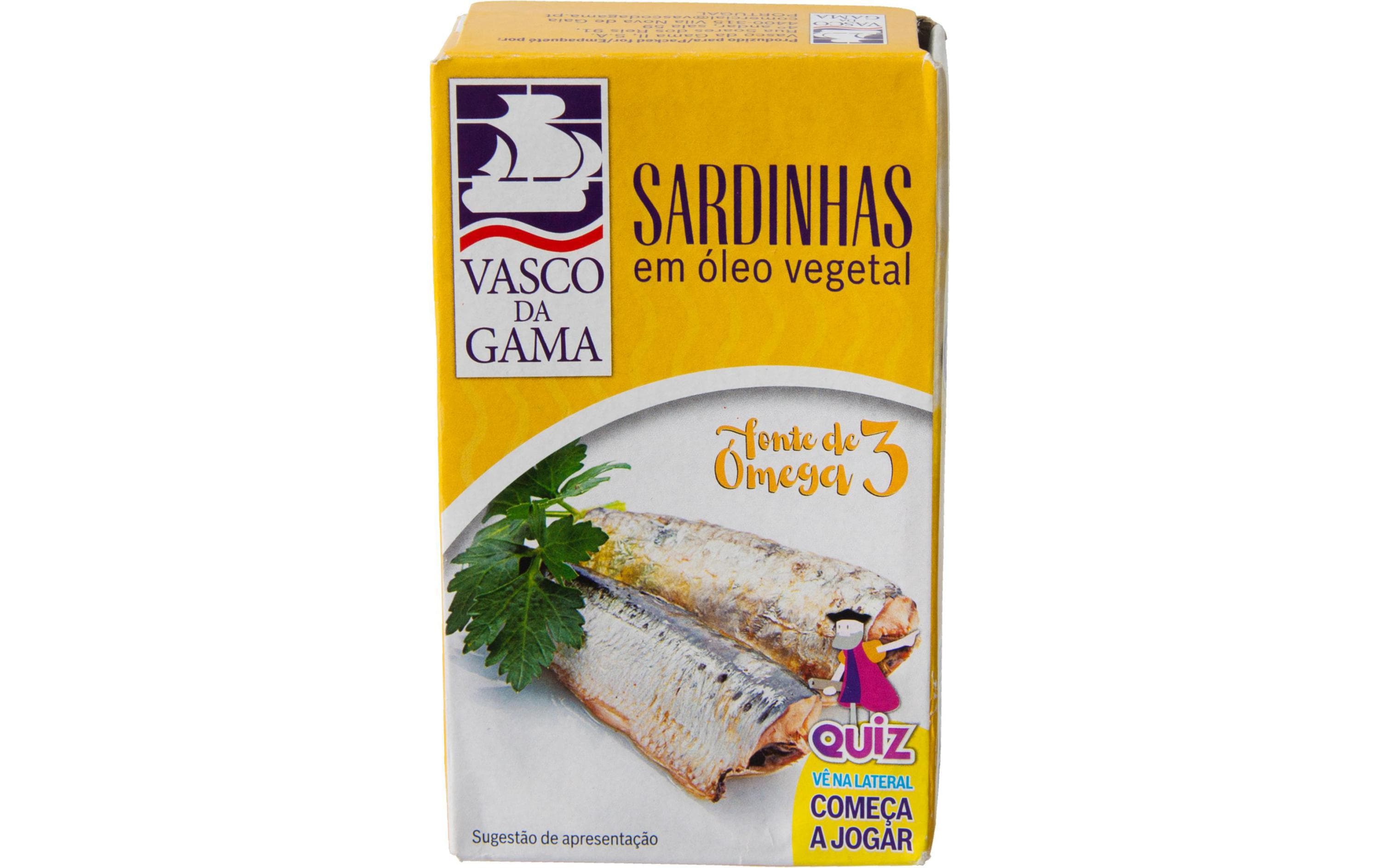 Vasco da Gama Sardinen in Pflanzenöl 120 g