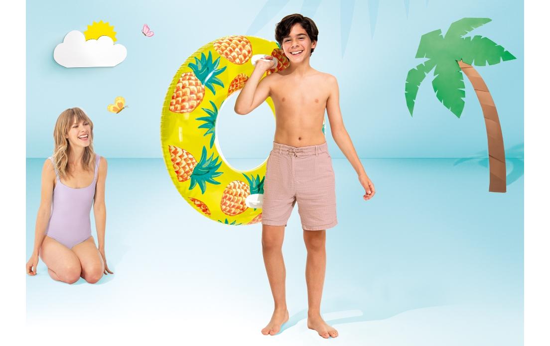 Intex Schwimmring Tropical Fruit assortiert