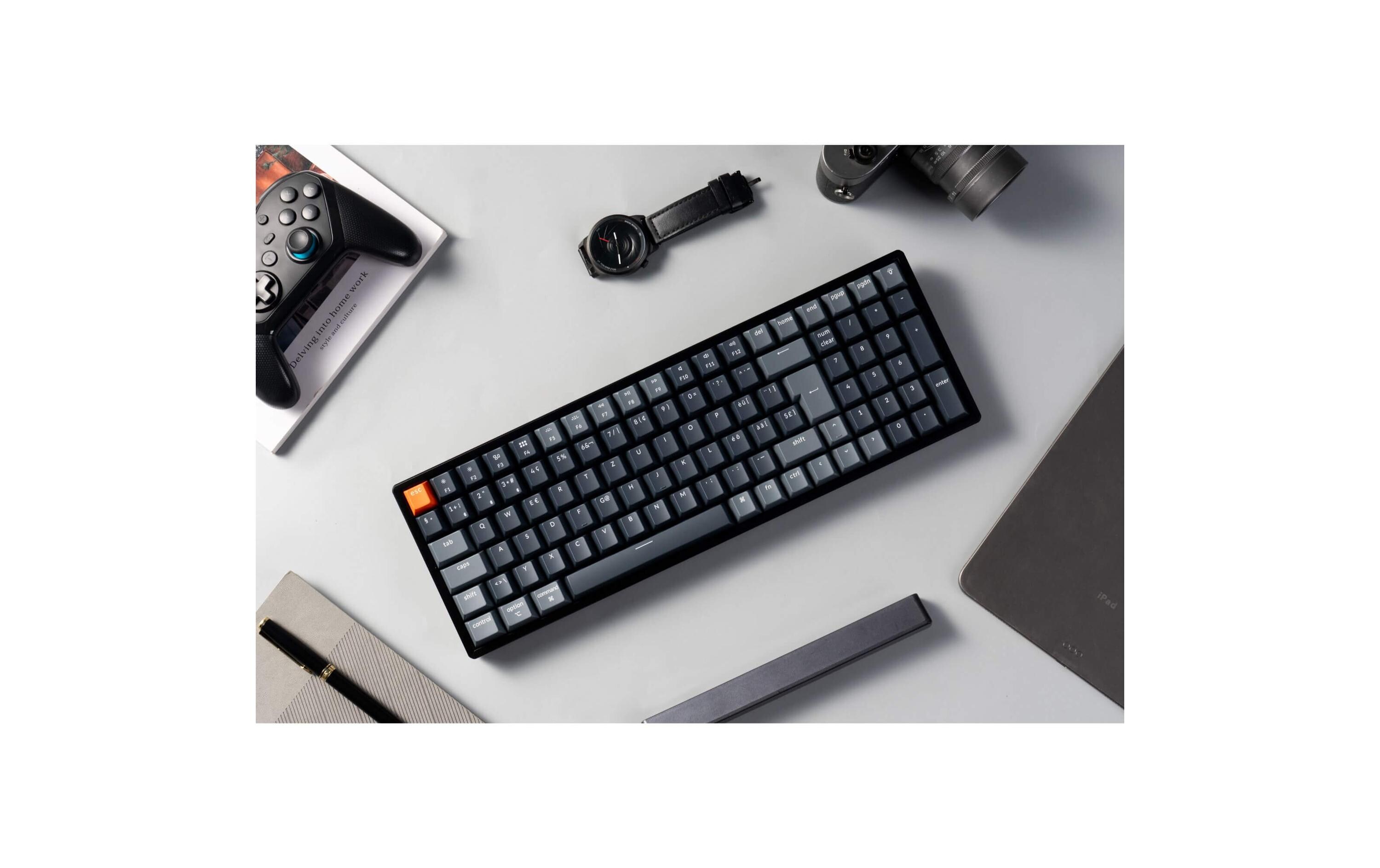 Keychron Gaming-Tastatur K4 QMK Version 3 Brown Switch