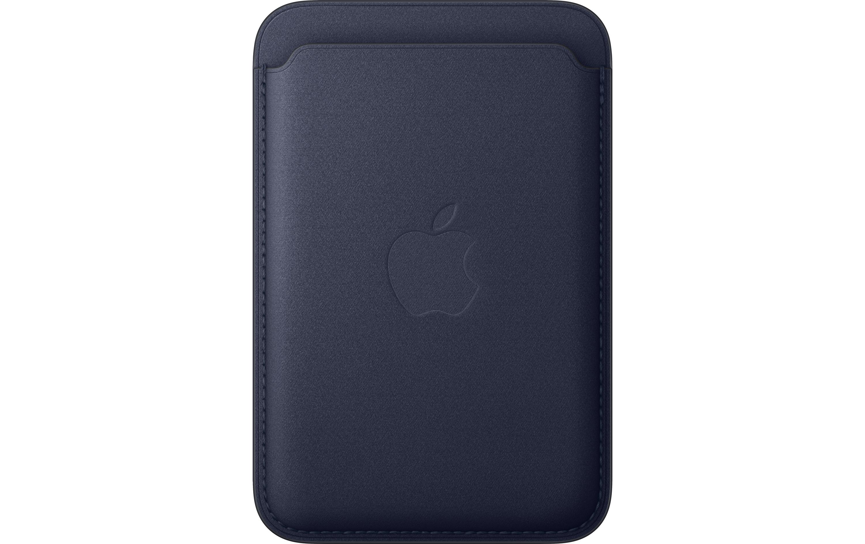 Apple iPhone Fine Woven Wallet mit MagSafe Navy