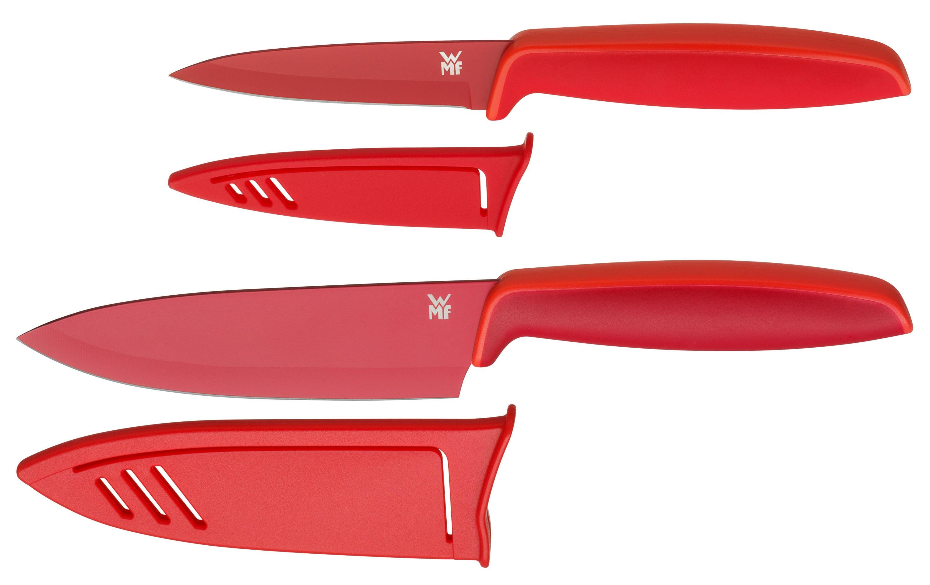 WMF Küchenmesser Set 2-teilig Touch Rot