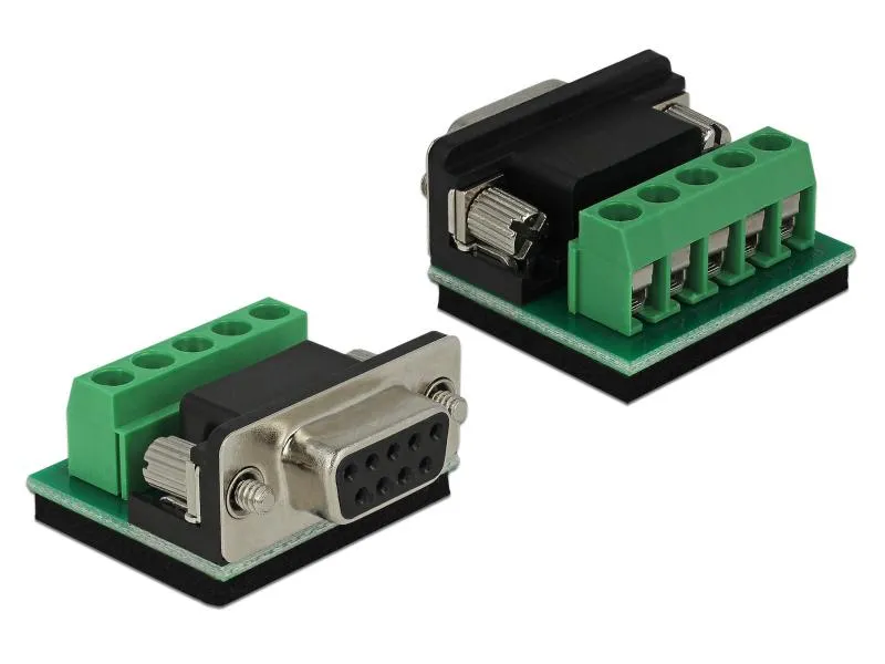 Delock Steckverbinder RS232 - RS422/485 Terminal Block, ESD-Schutz Delock Steckverbinder RS232 - RS422/485 Terminal Block, ESD-Schutz
