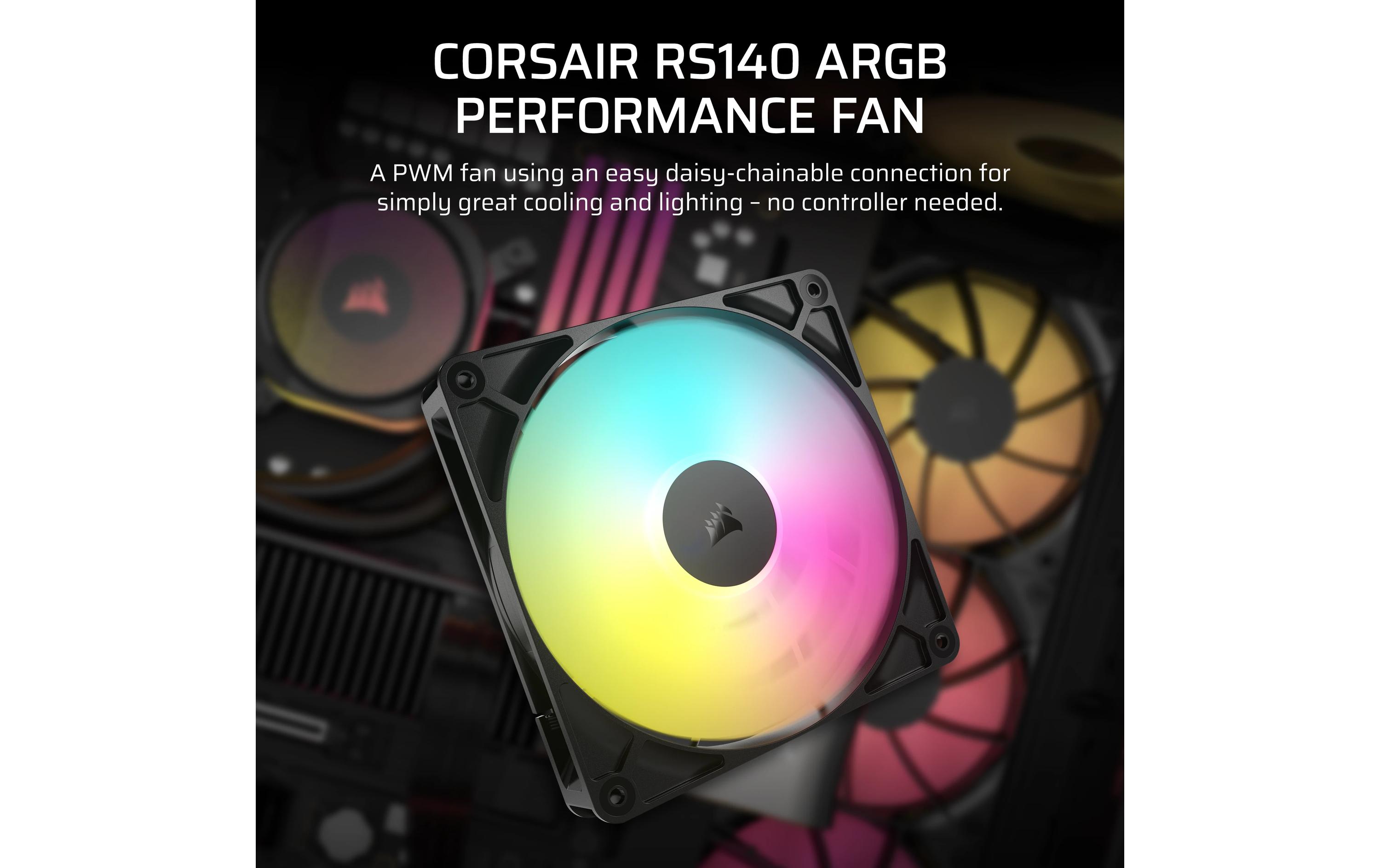 Corsair PC-Lüfter RS140 ARGB