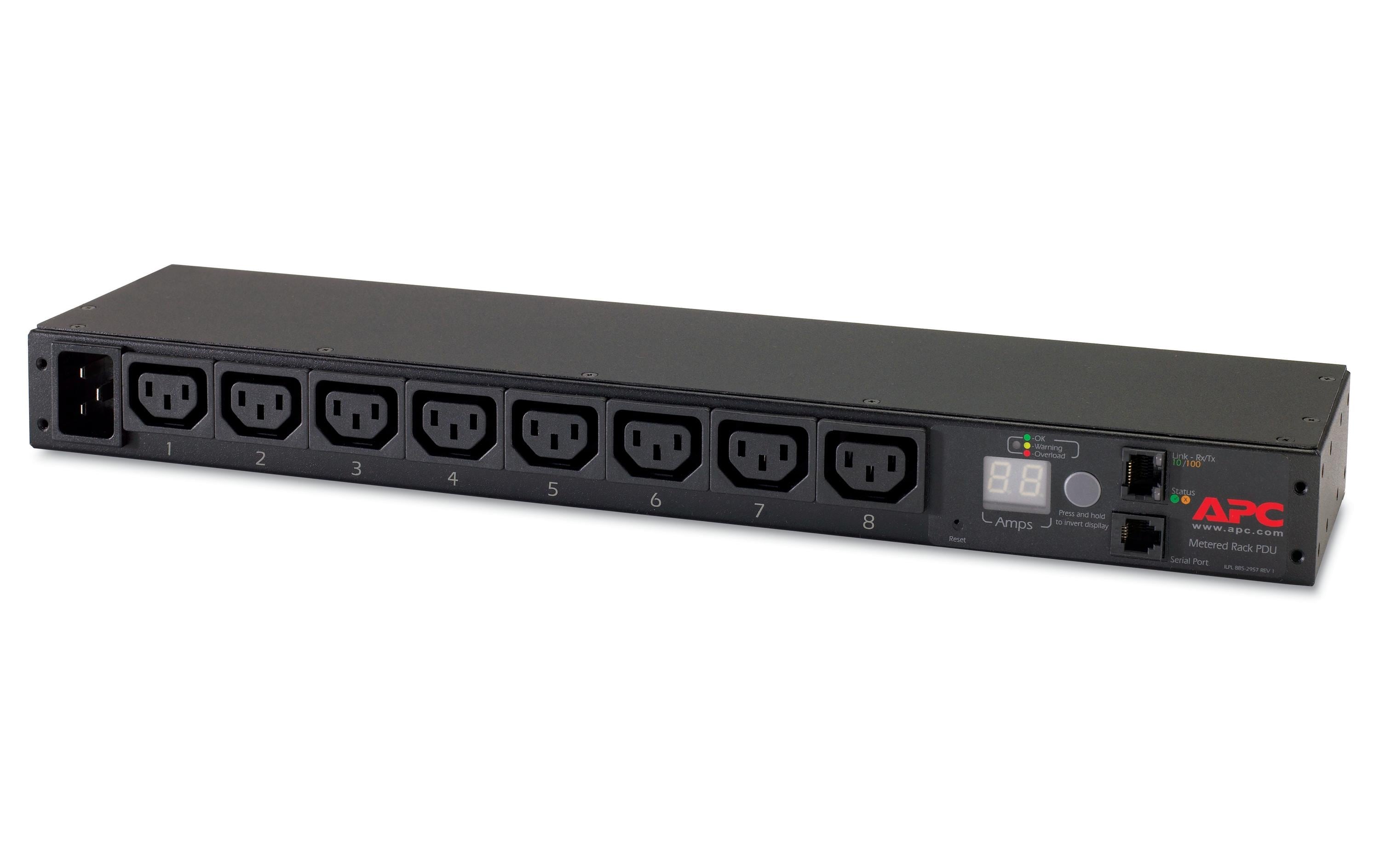 APC 19 PDU AP7821B 8x C13 16 A APC 19 PDU AP7821B 8x C13 16 A