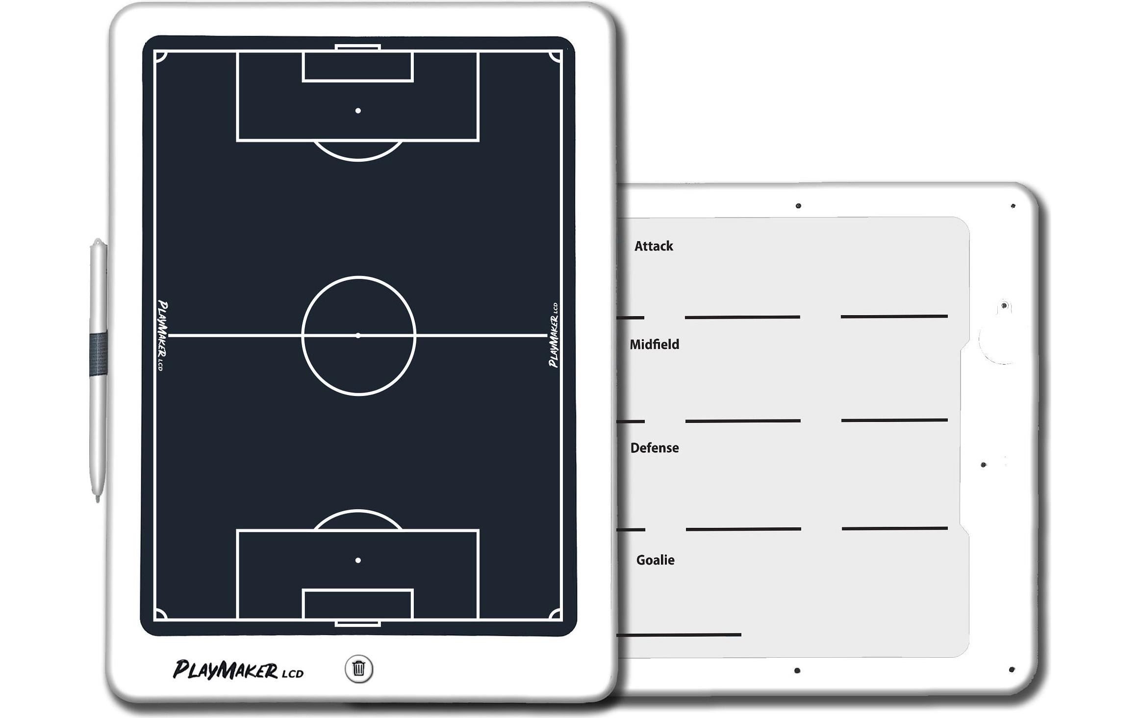 Playmaker LCD Taktiktafel Fussball Weiss