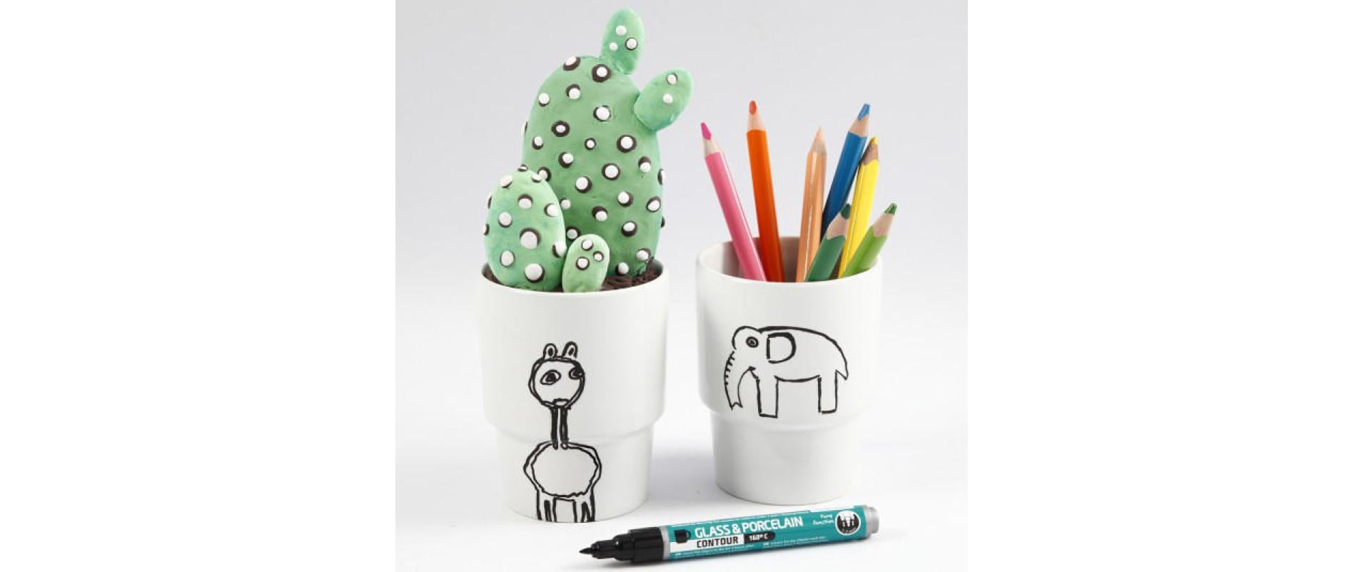 Creativ Company Becher Weiss