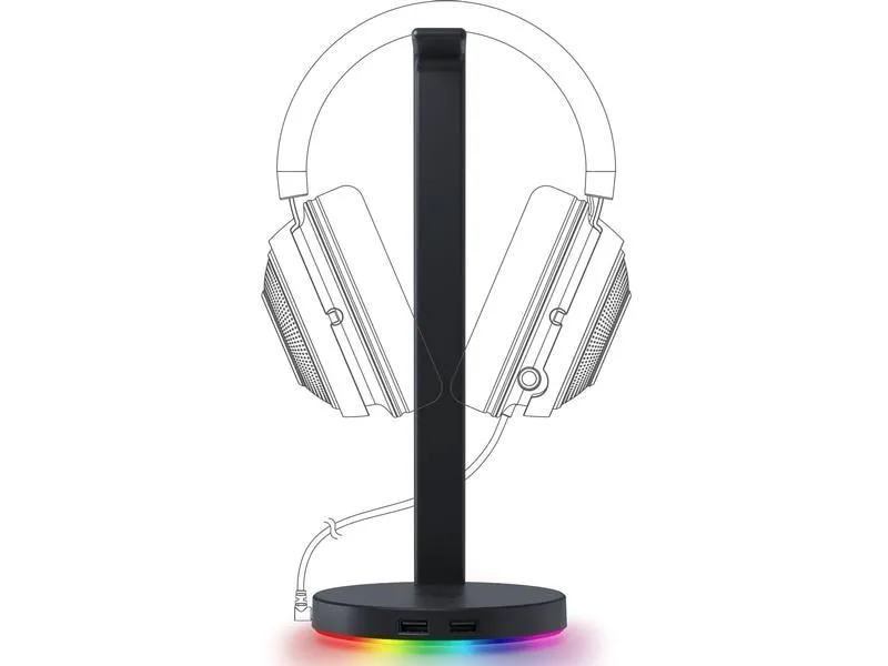 Razer Kopfhörerhalter V2 Chroma Schwarz