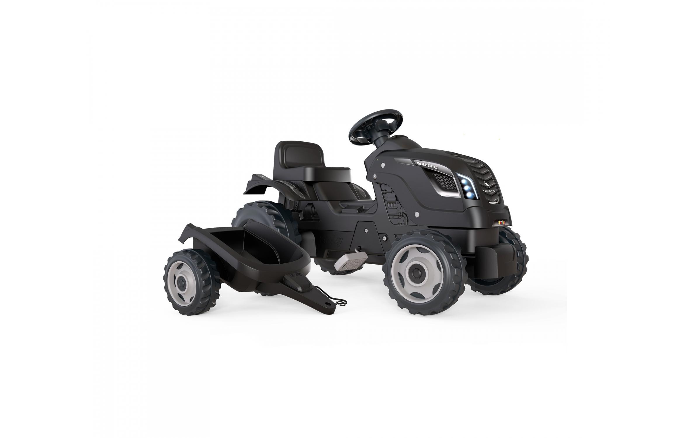 Smoby Traktor Farmer XL Schwarz