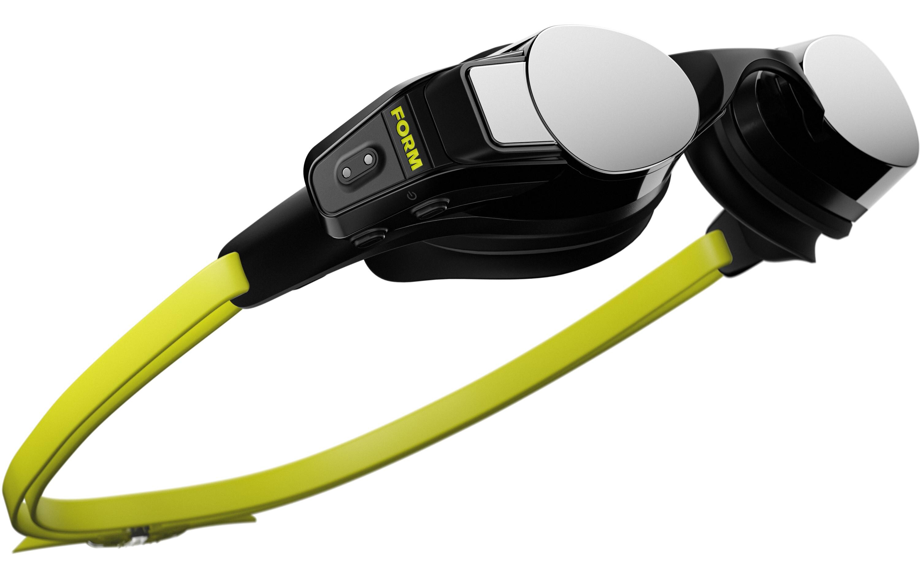 FORM Schwimmbrille Goggle Smart Swim 2 Gelb/Schwarz