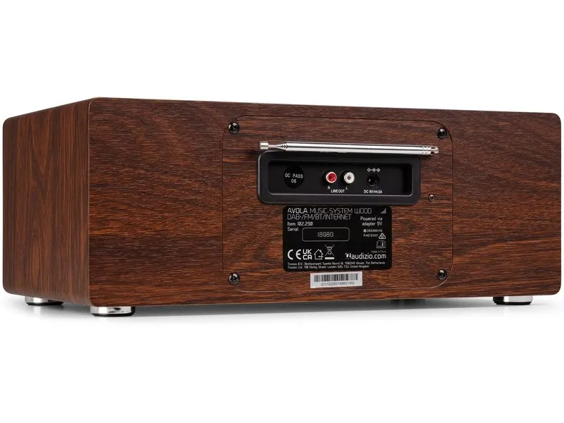Audizio DAB+ Radio Avola Braun Audizio DAB+ Radio Avola Braun