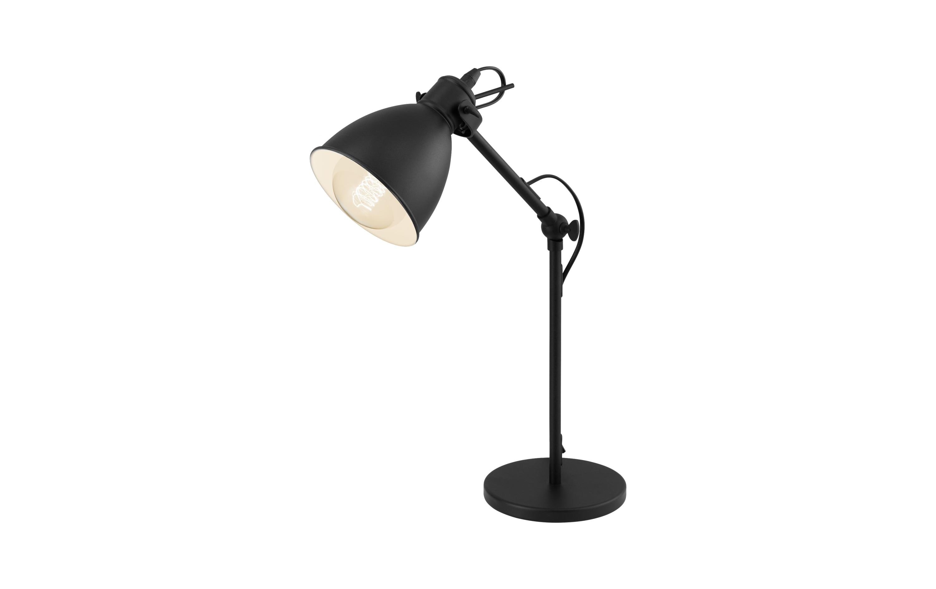 EGLO Leuchten PRIDDY 1x E27 Schwarz