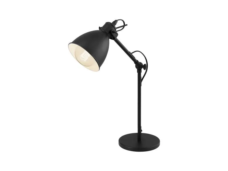 EGLO Leuchten PRIDDY 1x E27 Schwarz EGLO Leuchten PRIDDY 1x E27 Schwarz