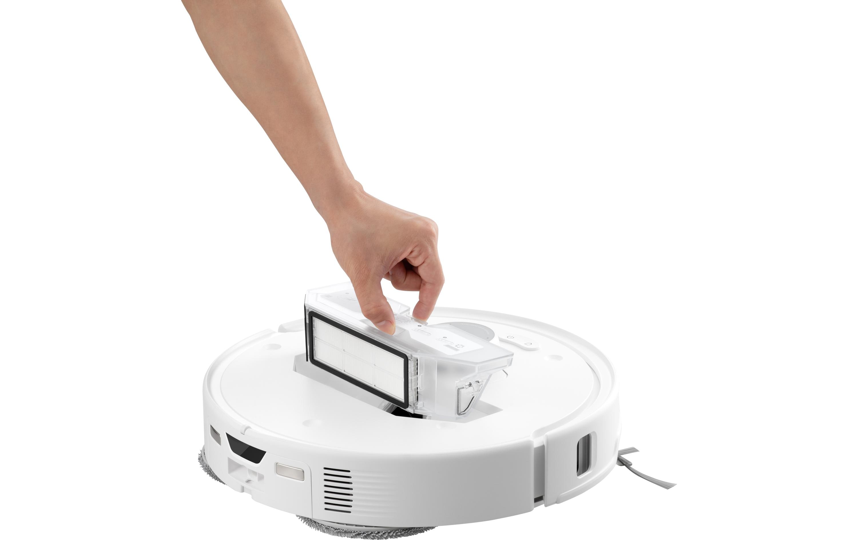 Roborock Saugroboter Qrevo Curv Weiss