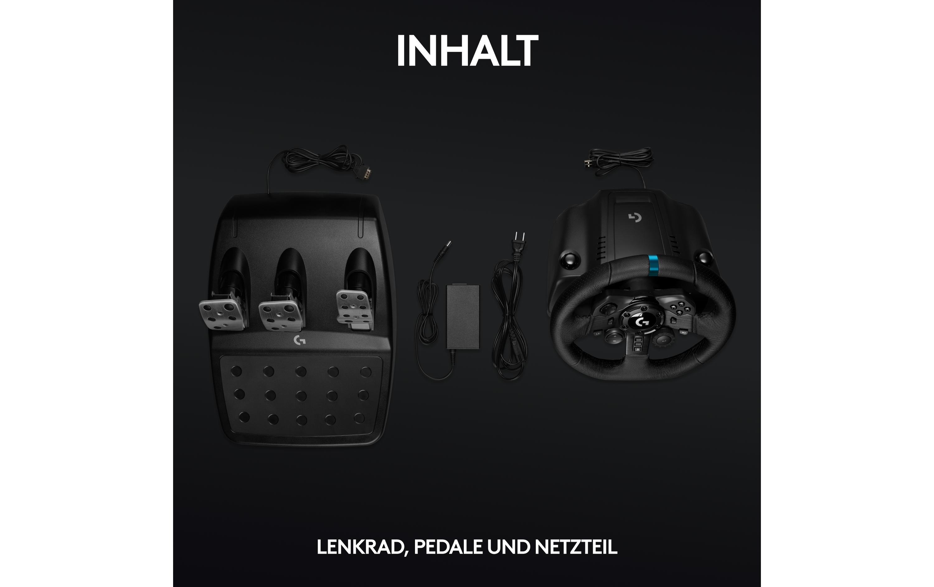 Logitech Lenkrad G923 TRUEFORCE für PS5 / PS4 / PC