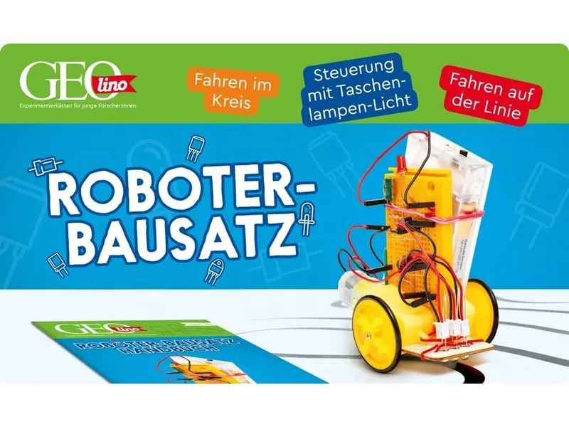 Franzis Experimentierkasten GEOLINO Roboter-Bausatz, Deutsch