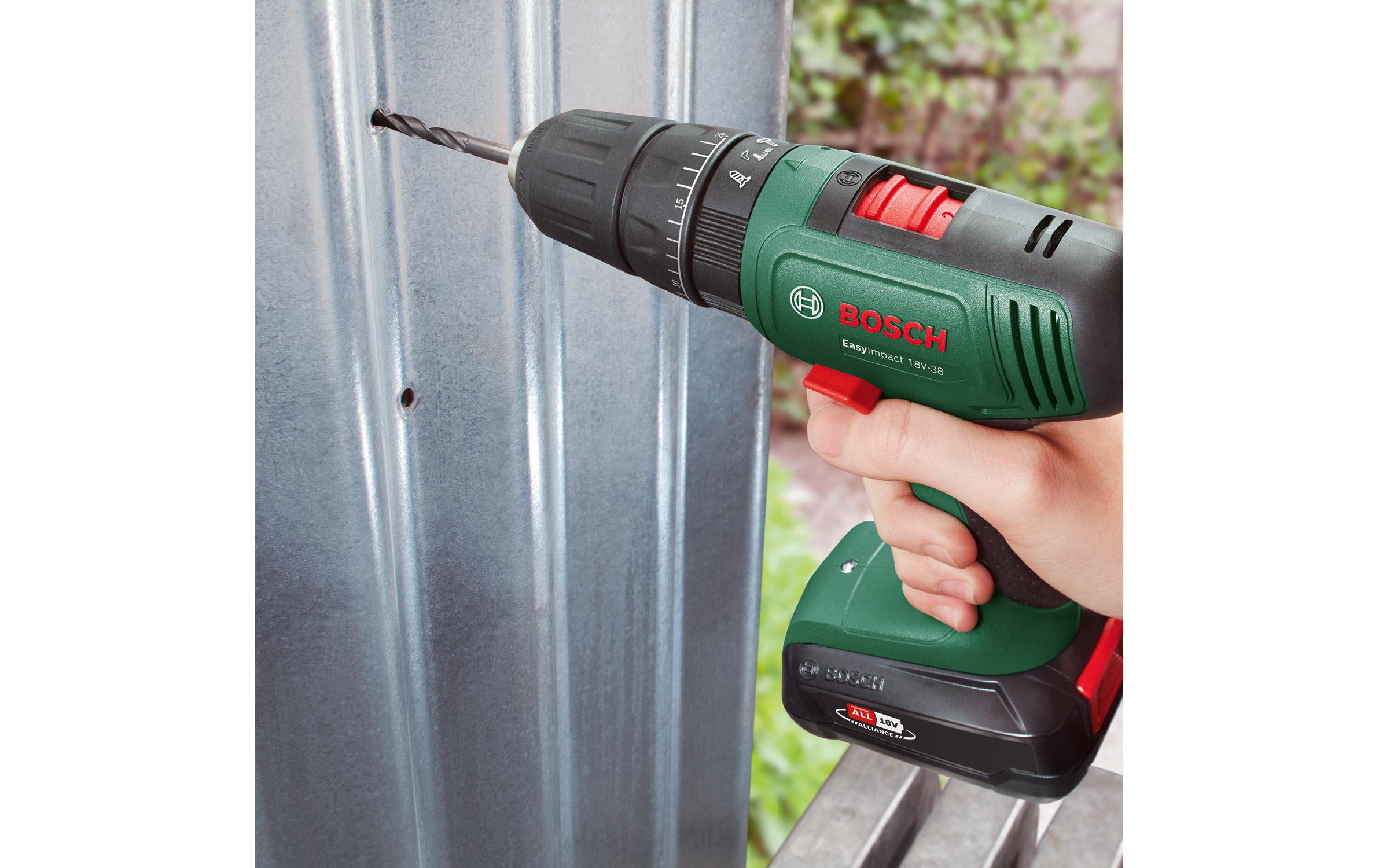 Bosch Akku-Schlagbohrmaschine EasyImpact 18 V-38