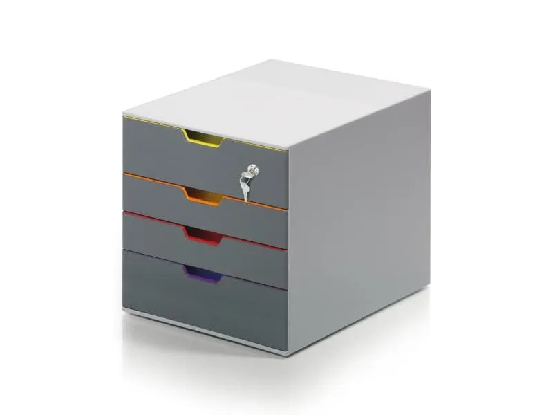 DURABLE Schubladenbox Varicolor Safe 6