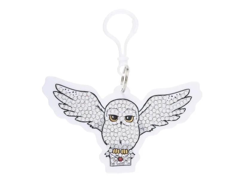 CRAFT Buddy Hedwig, Crystal Art Rucksack Anhänger