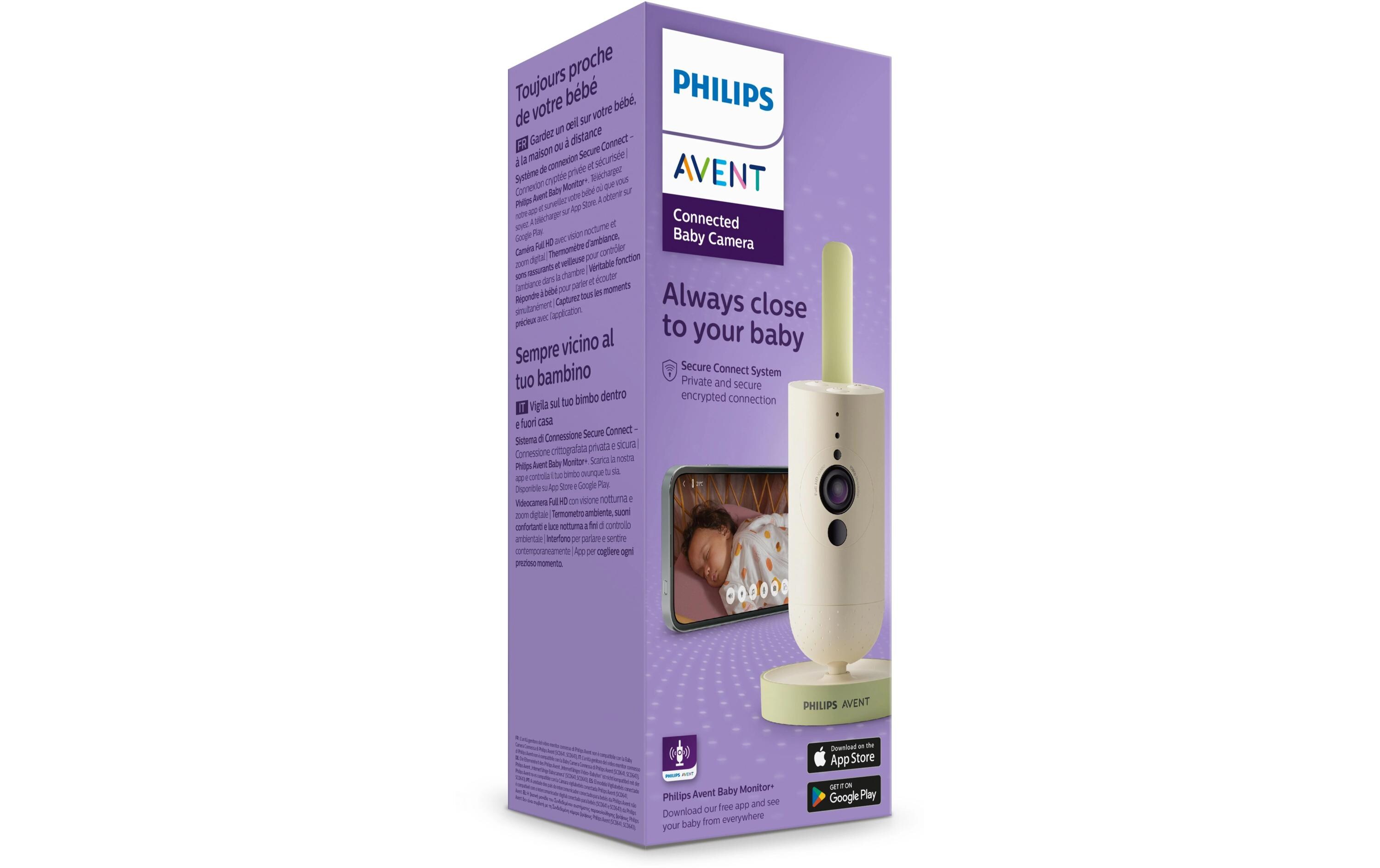 PHILIPS AVENT Babyphone SCD643/26 Beige, Grün