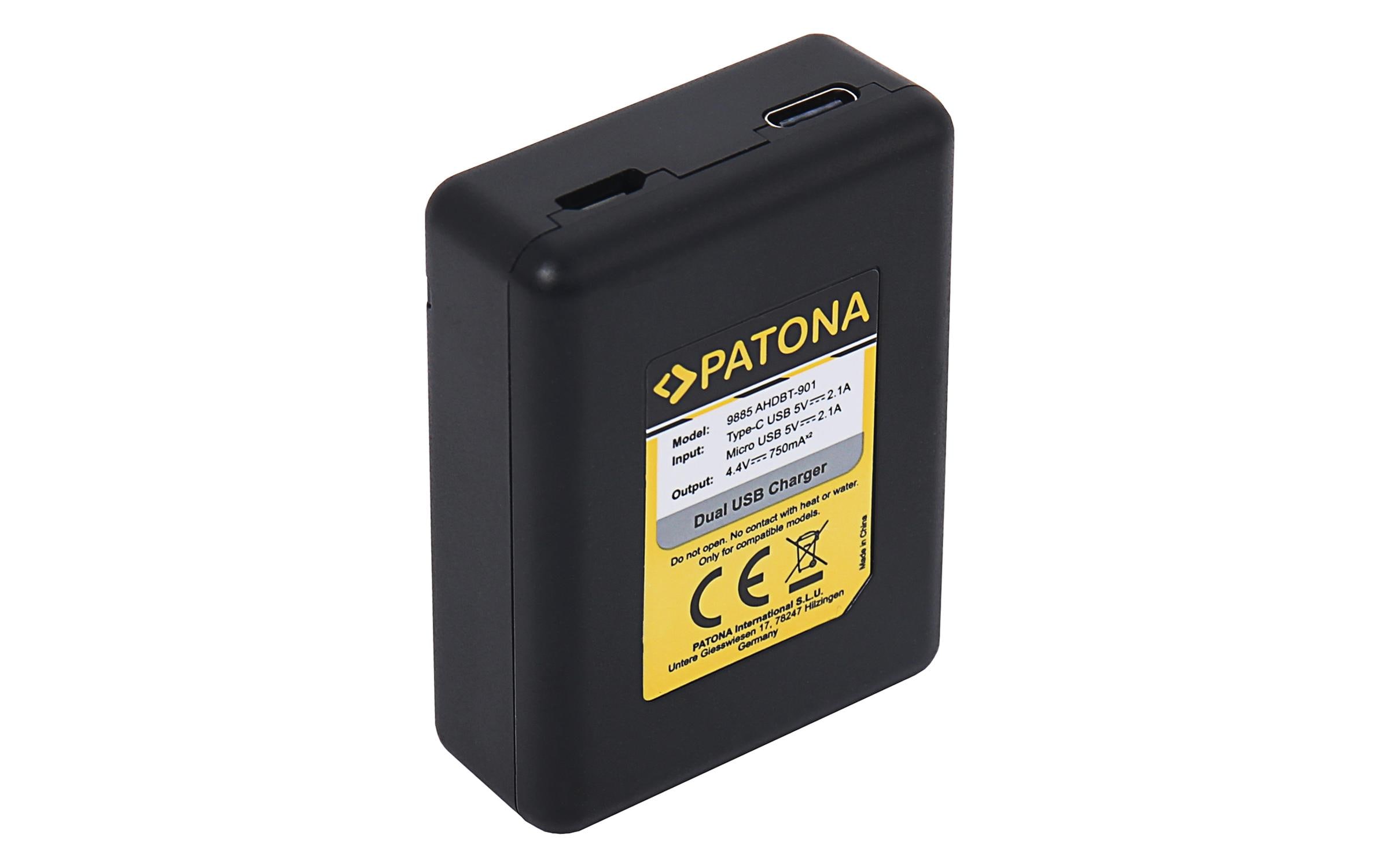 Patona Ladegerät Dual USB – GoPro HERO 9/10/11/12