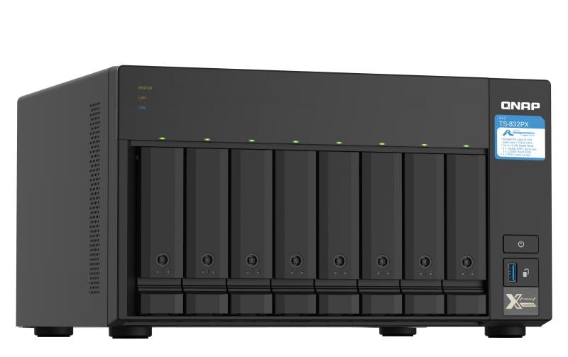 QNAP NAS TS-832PX-4G 8-bay