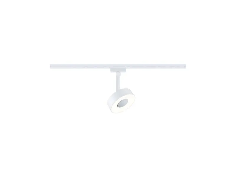 Paulmann URail Circle Einzelleuchte 5W, 3000K, signalweiss