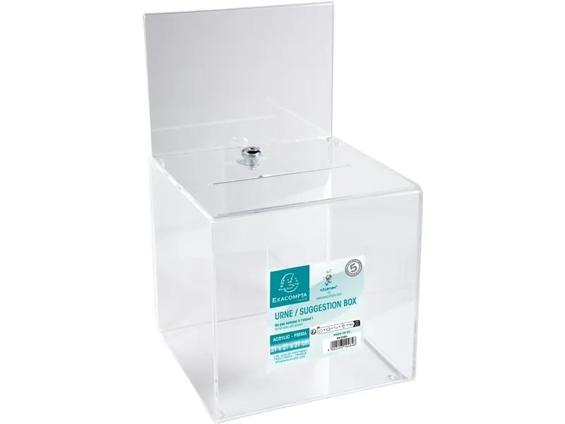 Exacompta Einwurfbox mit Kopfblende A5 Exacompta Einwurfbox mit Kopfblende A5
