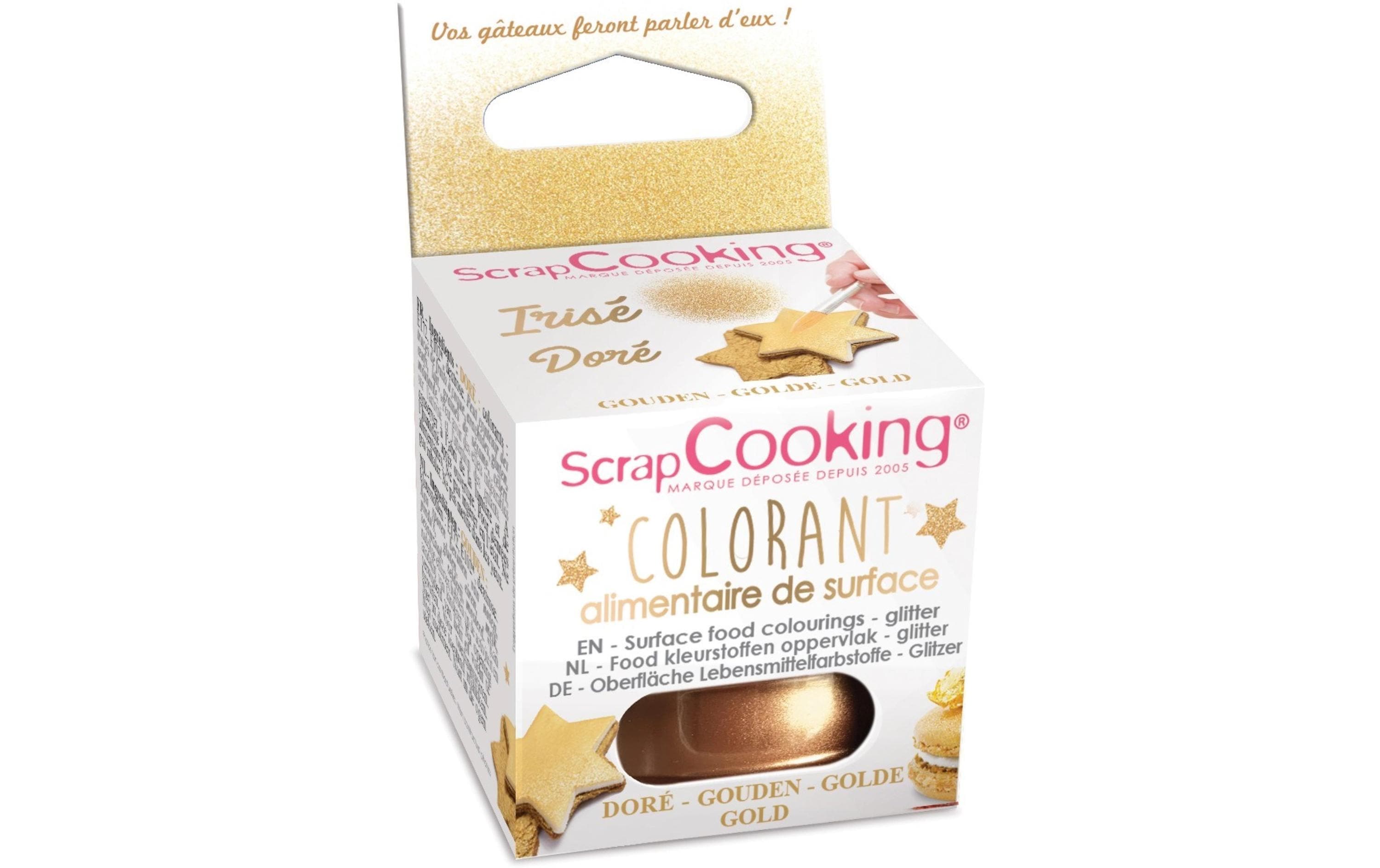 ScrapCooking Lebensmittelpuder Glitzer Gold 5 g ScrapCooking Lebensmittelpuder Glitzer Gold 5 g