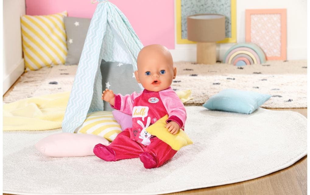 Baby Born Puppenkleidung Strampler Pink 43 cm
