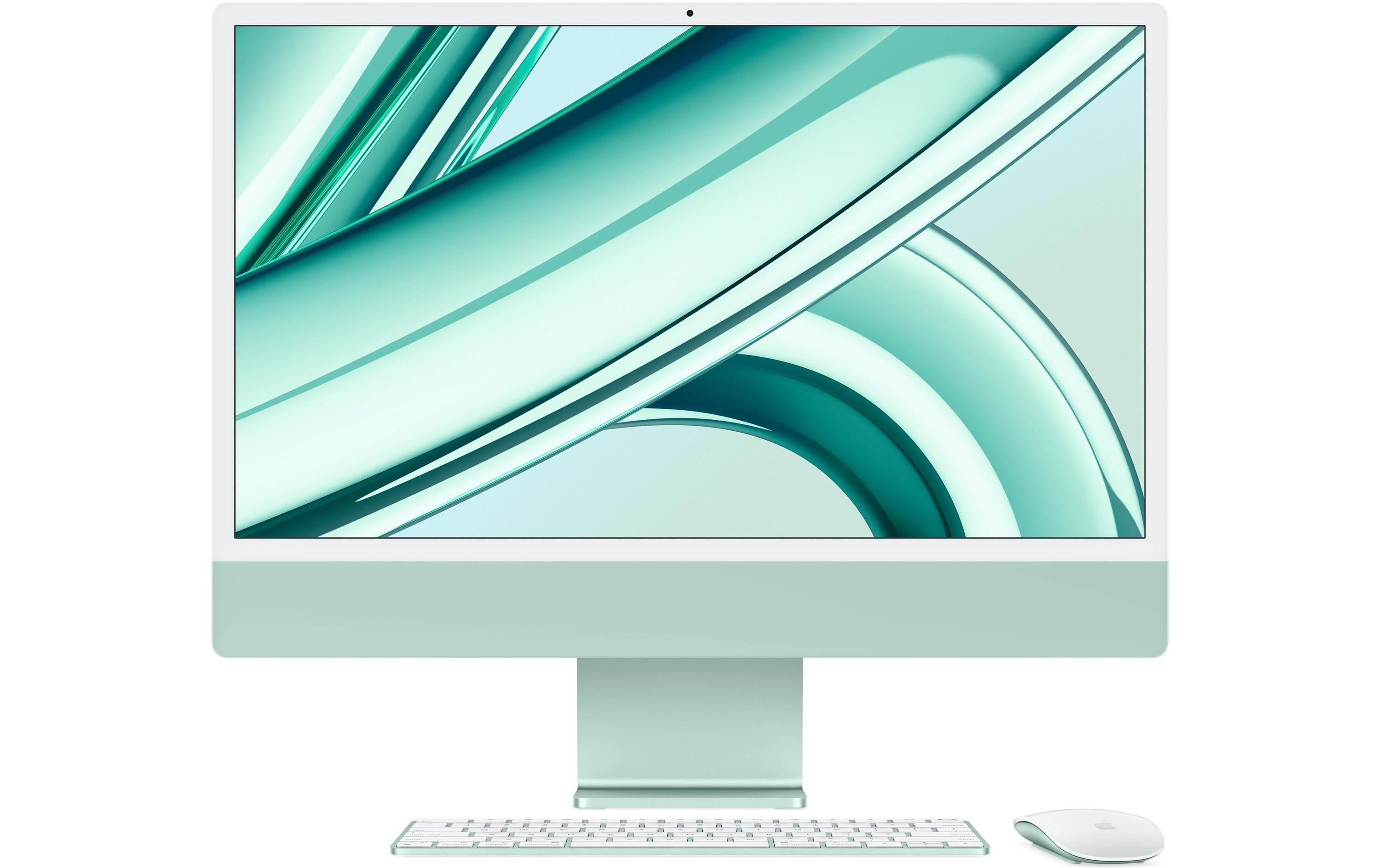 Apple iMac 24 M3 8C GPU / 256 GB / 8 GB Grün