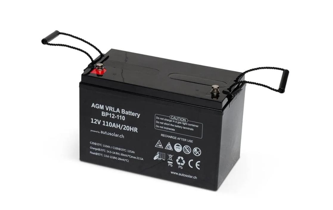 autosolar Batterie AGM 110 Ah 12 V