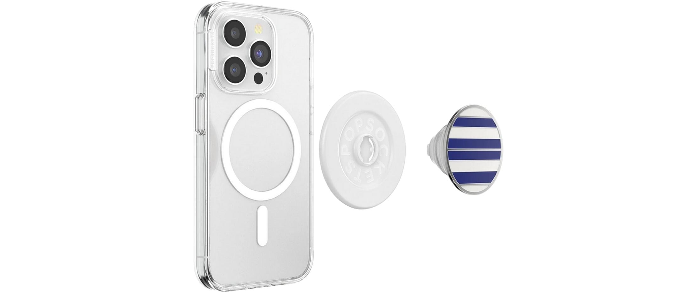 PopSockets Halterung Enamel Nautical Stripe MagSafe