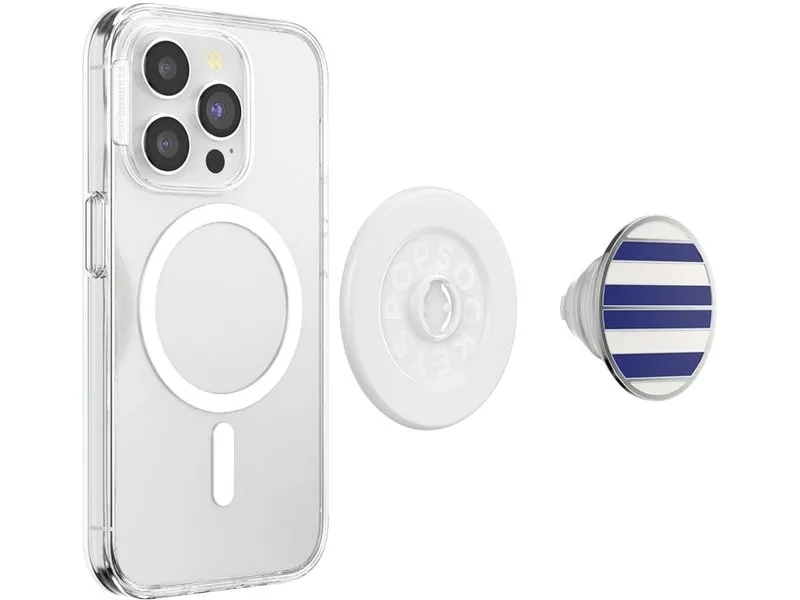 PopSockets Halterung Enamel Nautical Stripe MagSafe